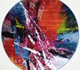 Fantasy - kruh / 559-13 Blue-white