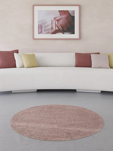 Easy Care - kruh / D 181-020 rose - interiér