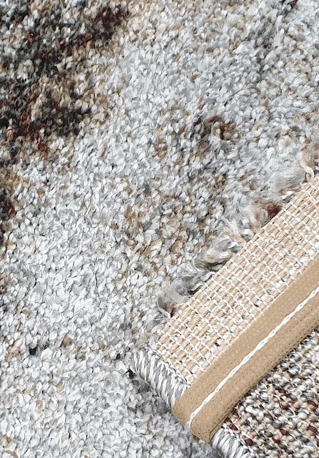 Universe / 839-56 Grey-beige - detail povrchu, podkladu a obšití