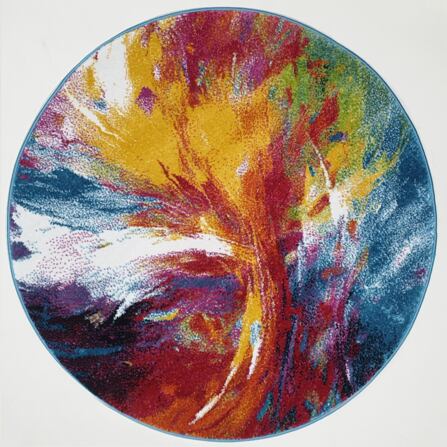 Fantasy - kruh / 814-61 Lila-blue