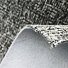 bytový koberec Optik šedý - detail vlasu a podkladu