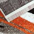 Enigma New / 307-78 Brown-orange - detail povrchu, podkladu a obšití