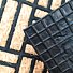 kusová rohožka Squares - detail s podkladem